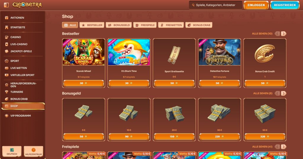 Cleobetra 7 Cleobetra Casino Shop