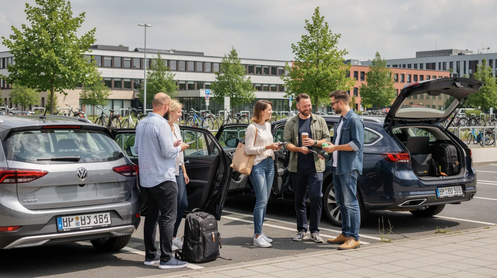 Fahrgemeinschafts App: Mitfahr-App für Arbeit, Alltag und Freizeit 1 Mitfahr-App