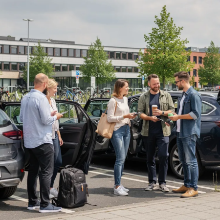 Fahrgemeinschafts App: Mitfahr-App für Arbeit, Alltag und Freizeit