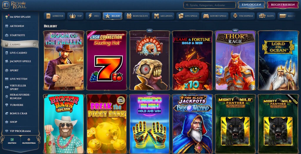 Rich Royal 8 RichRoyal Casino Spielautomaten